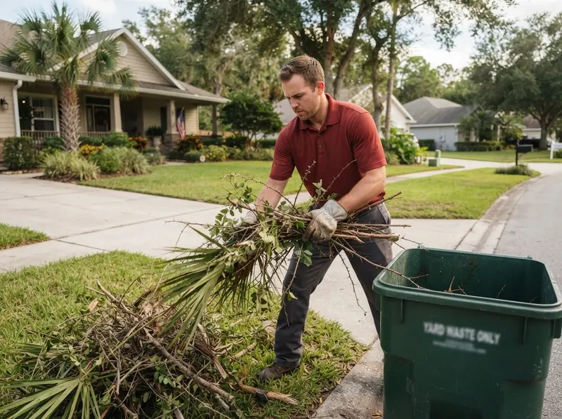 Yard Waste Pickup Disposal in Callahan, FL